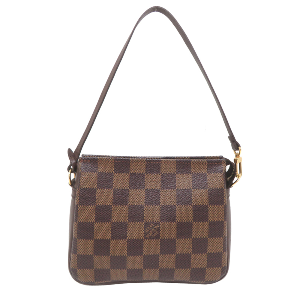 Louis Vuitton Trousse Makeup Women's Handbag N51982 (Discontinued) Damier Brown